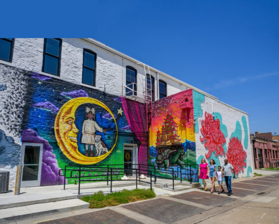 Salina's Artwork Alley Murals in Downtown Salina